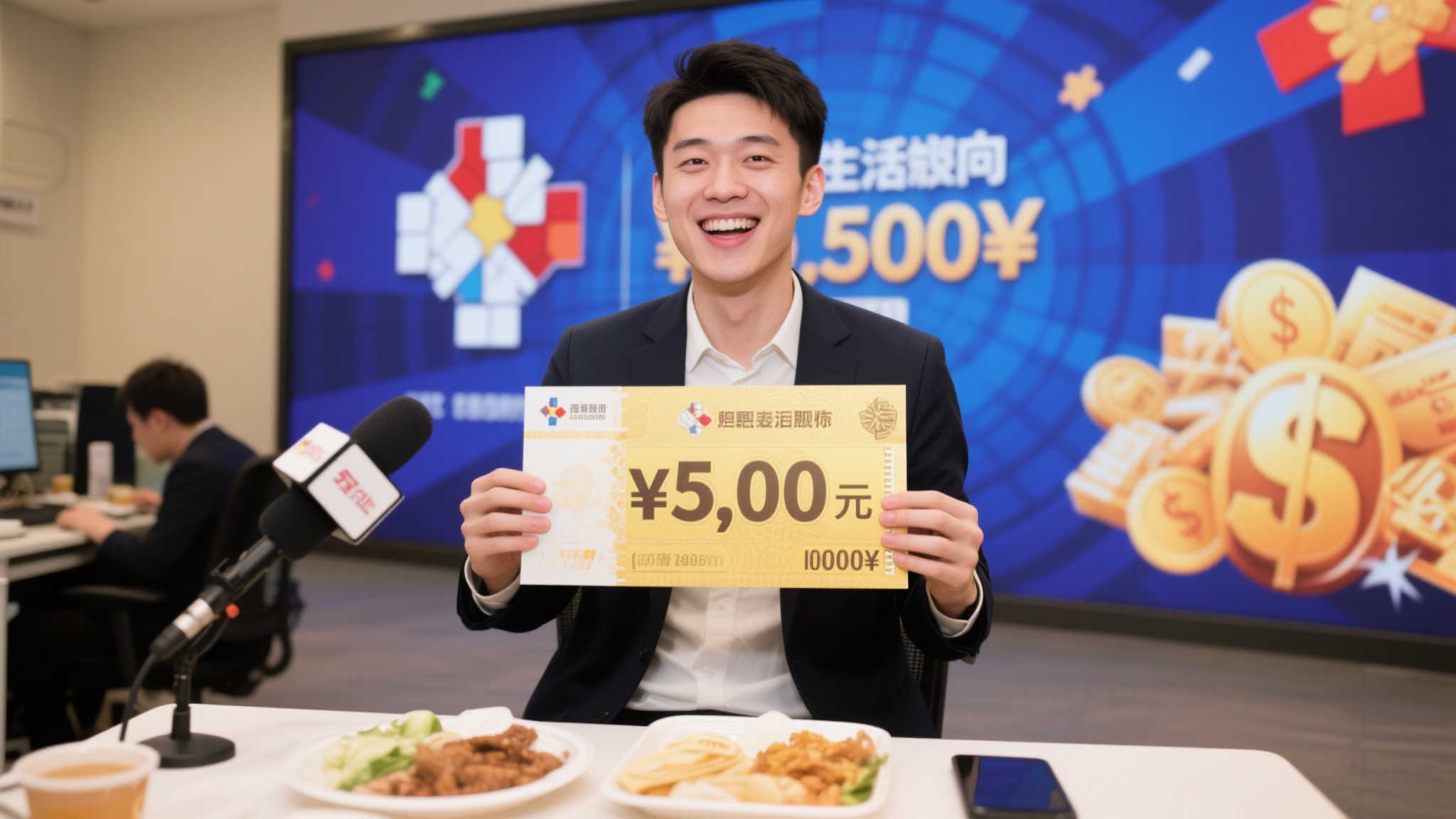 90后小伙随手机选喜中体彩1979万，淡定表示生活照旧