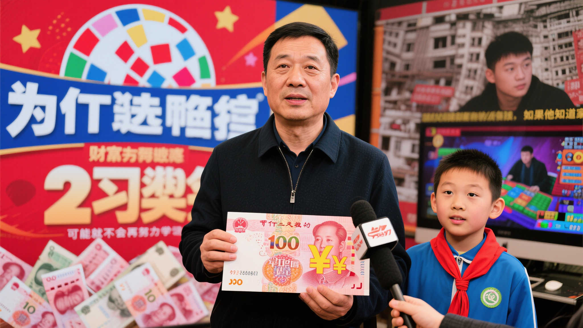 男子喜中双色球2852万,隐瞒孩子担心其丧失斗志! 男子喜中双色球2852万,隐瞒孩子担心其丧失斗志!