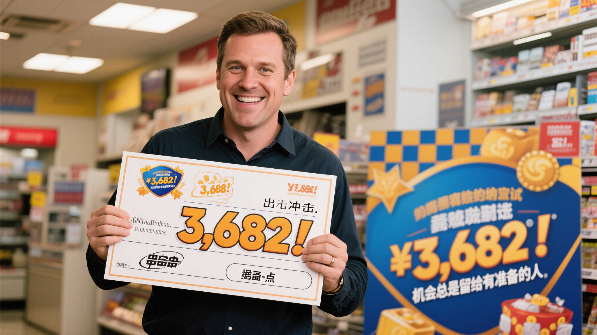 男子购彩冲动意外中3.58亿 17天后才知晓喜讯