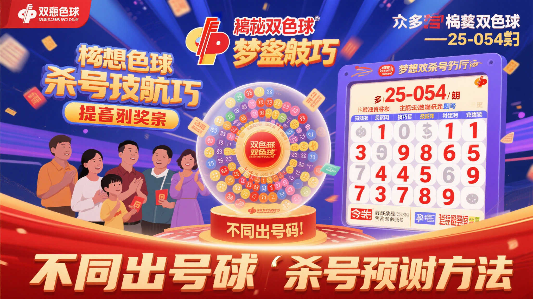 25-054期双色球：独特号码分析与杀号策略