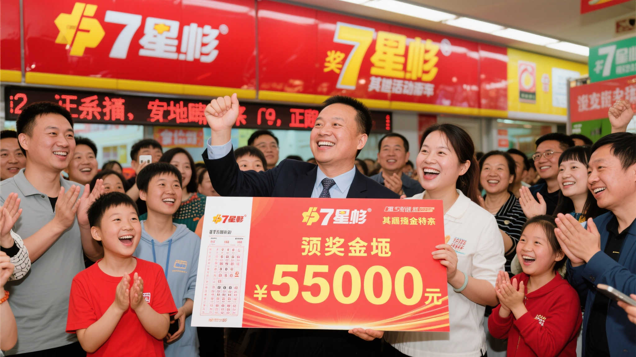 惊喜 ‖ 重庆南岸区彩民豪揽7星彩500万大奖! 惊喜 ‖ 重庆南岸区彩民豪揽7星彩500万大奖!